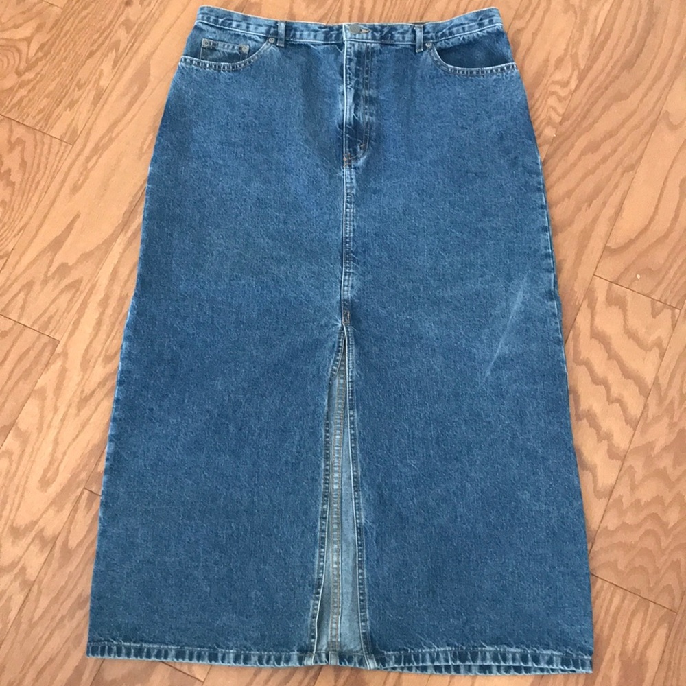 Vintage Denim Skirt